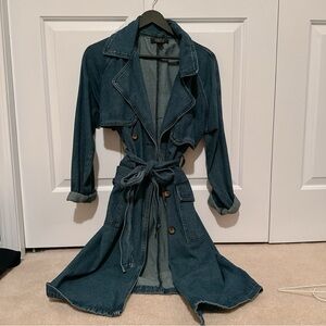 Jean jacket by forever 21